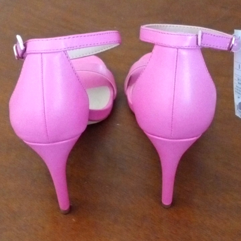Pink Strappy Heels - Picture 6 of 8